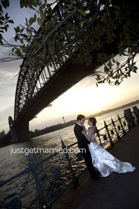 sydney sunset wedding overseas weddings australia